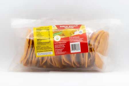 Grand Sweets & Snacks: Garlic Masala Thattai(250g)