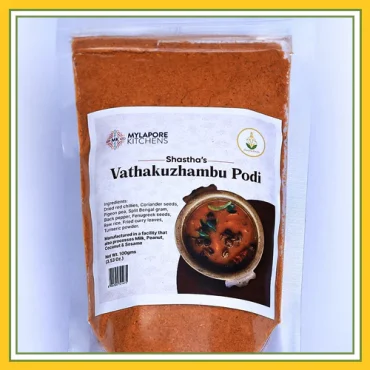 Mylapore Kitchens : Vathakuzhambu Podi (100g)
