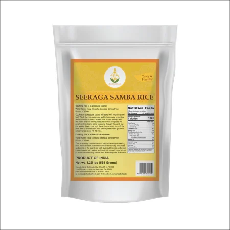 Shastha Seeraga Samba Rice 1.25lbs (565g)