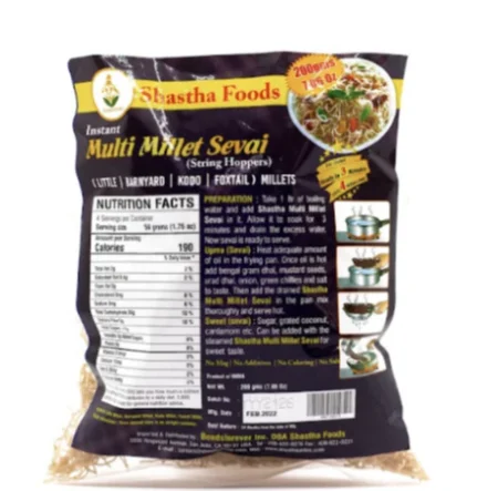 Shastha : Multi Millet Sevai (200g)