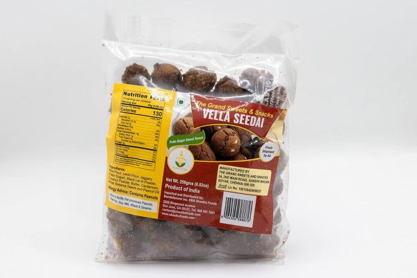 Grand Sweets & Snacks: Vella Seedai (250g)
