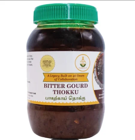 Grand Sweet & Snacks: Pavakkai (Bitter Guard)Thokku (500g)