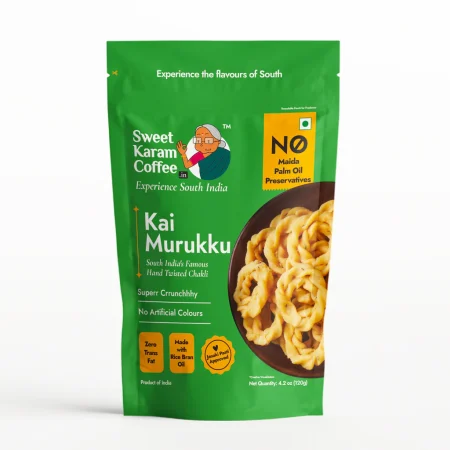 Sweet Karam Coffee:Kai Murukku (120g)