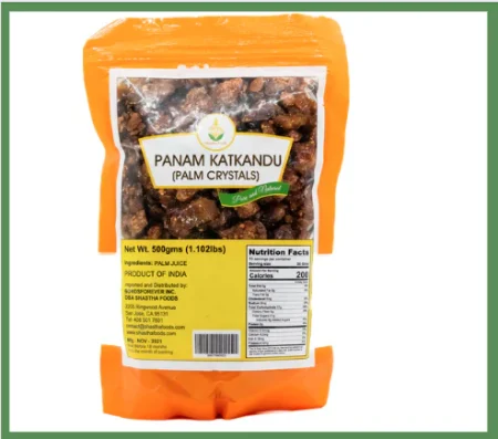 Shastha:Palm Jaggery (Panam Kalkandu)-(500g)