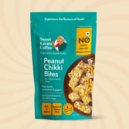 Sweet Karam Coffee:Peanut Chikki Bites(180g)