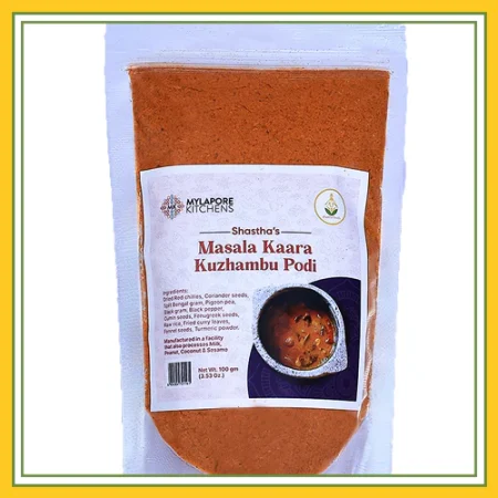 Mylapore Kitchens:Masala Kara Kuzhambu podi (100g)